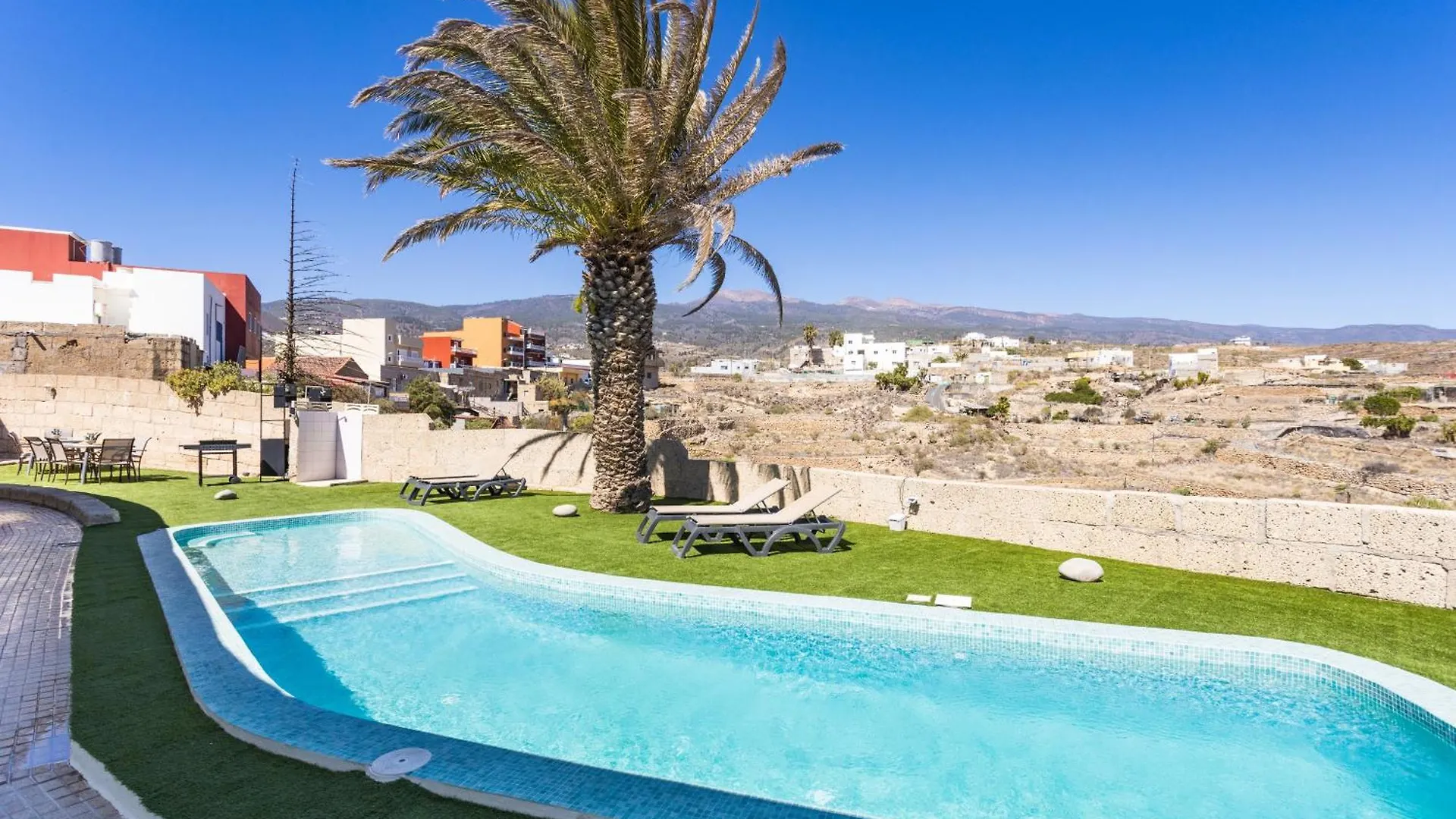 Oasis Tenerife Rentals Con Piscina Climatizada, Cocina Exterior Y Barbacoa Spagna