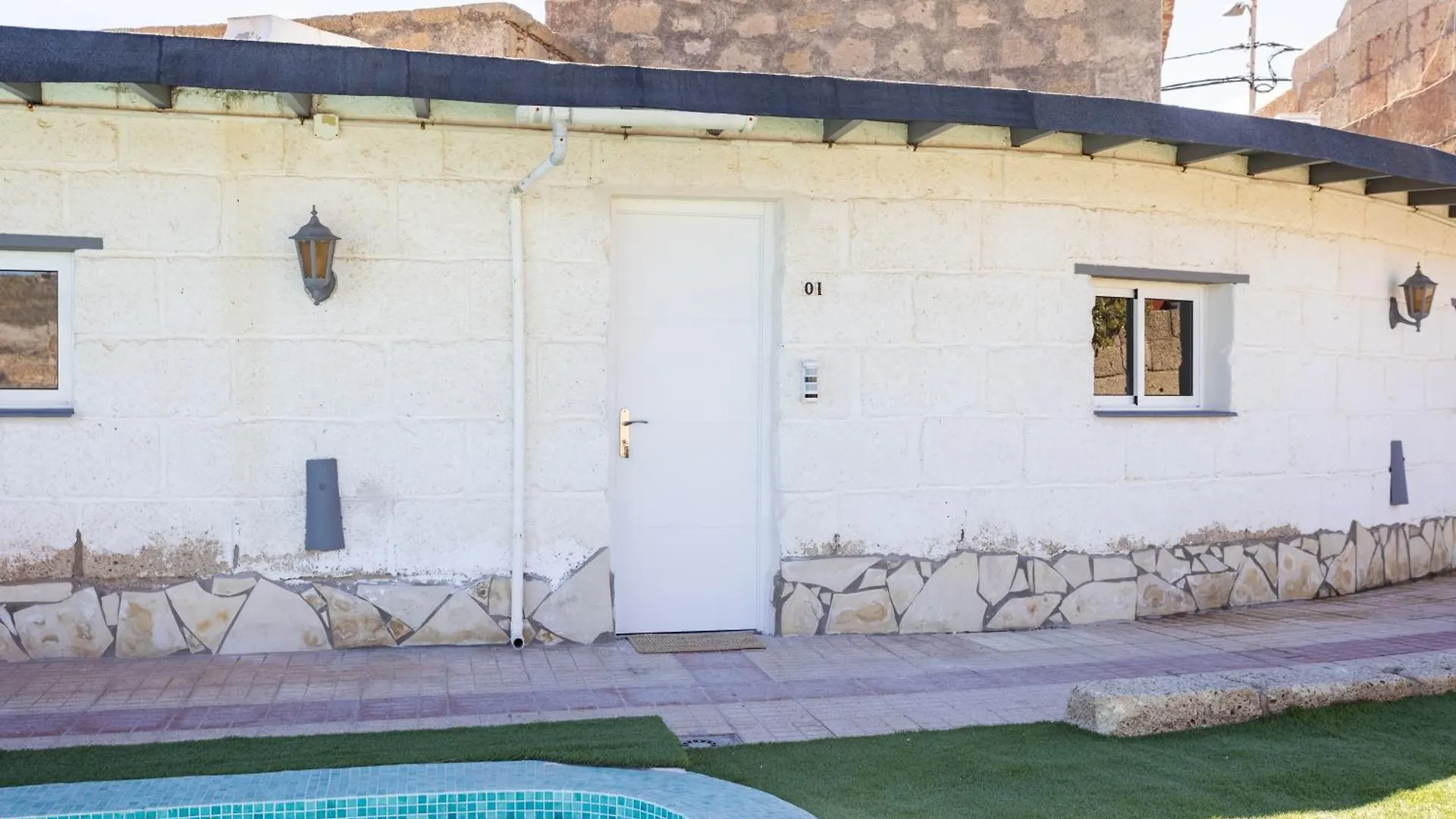 Appartamento Oasis Tenerife Rentals Con Piscina Climatizada, Cocina Exterior Y Barbacoa